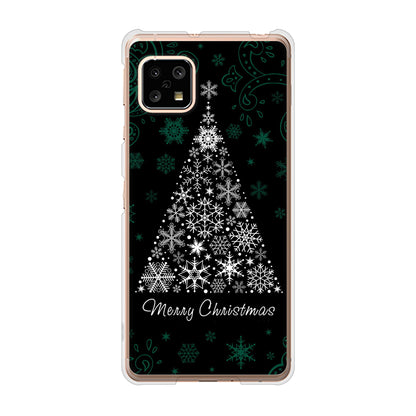 AQUOS sense4 SH-41A docomo 高画質仕上げ 背面印刷 ハードケース クリスマス