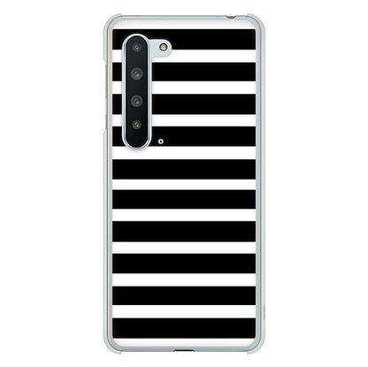 AQUOS R5G SH-51A docomo 高画質仕上げ 背面印刷 ハードケース シンプルボーダー