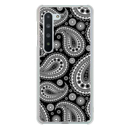 AQUOS R5G SH-51A docomo 高画質仕上げ 背面印刷 ハードケース ペイズリー