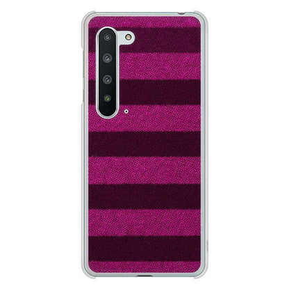 AQUOS R5G SH-51A docomo 高画質仕上げ 背面印刷 ハードケース シンプルボーダー