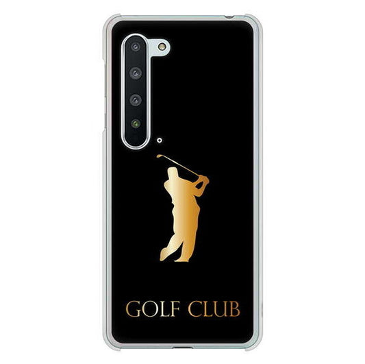 AQUOS R5G SH-51A docomo 高画質仕上げ 背面印刷 ハードケース 【610 GOLFCLUB】