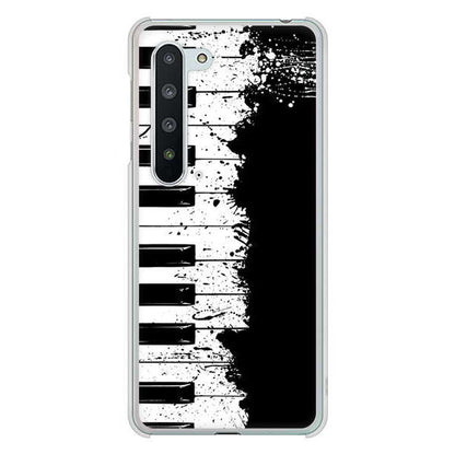 AQUOS R5G SH-51A docomo 高画質仕上げ 背面印刷 ハードケース ピアノ