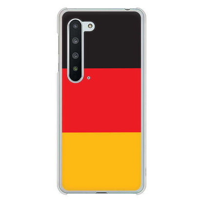 AQUOS R5G SH-51A docomo 高画質仕上げ 背面印刷 ハードケース 国旗