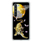 AQUOS R5G SH-51A docomo 高画質仕上げ 背面印刷 ハードケース 月とタイガー
