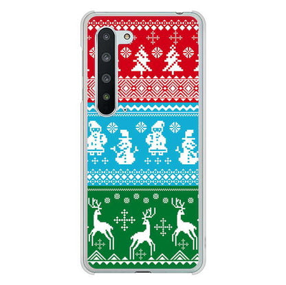 AQUOS R5G SH-51A docomo 高画質仕上げ 背面印刷 ハードケース クリスマス