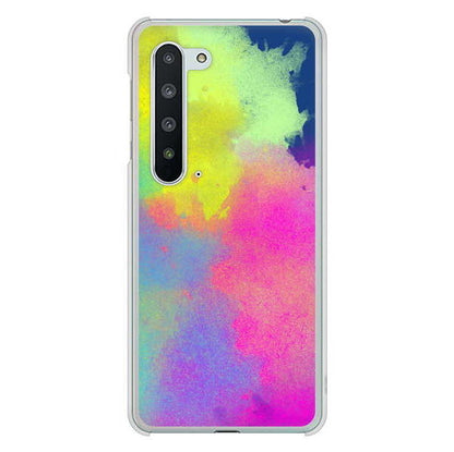 AQUOS R5G SH-51A docomo 高画質仕上げ 背面印刷 ハードケース パステルアート