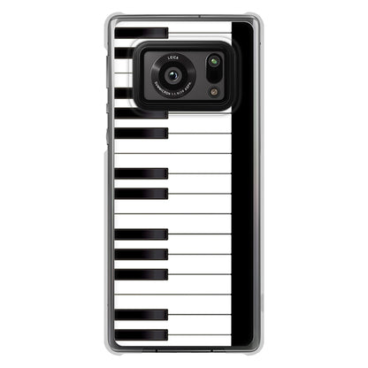 AQUOS R6 SH-51B 高画質仕上げ 背面印刷 ハードケース ピアノ