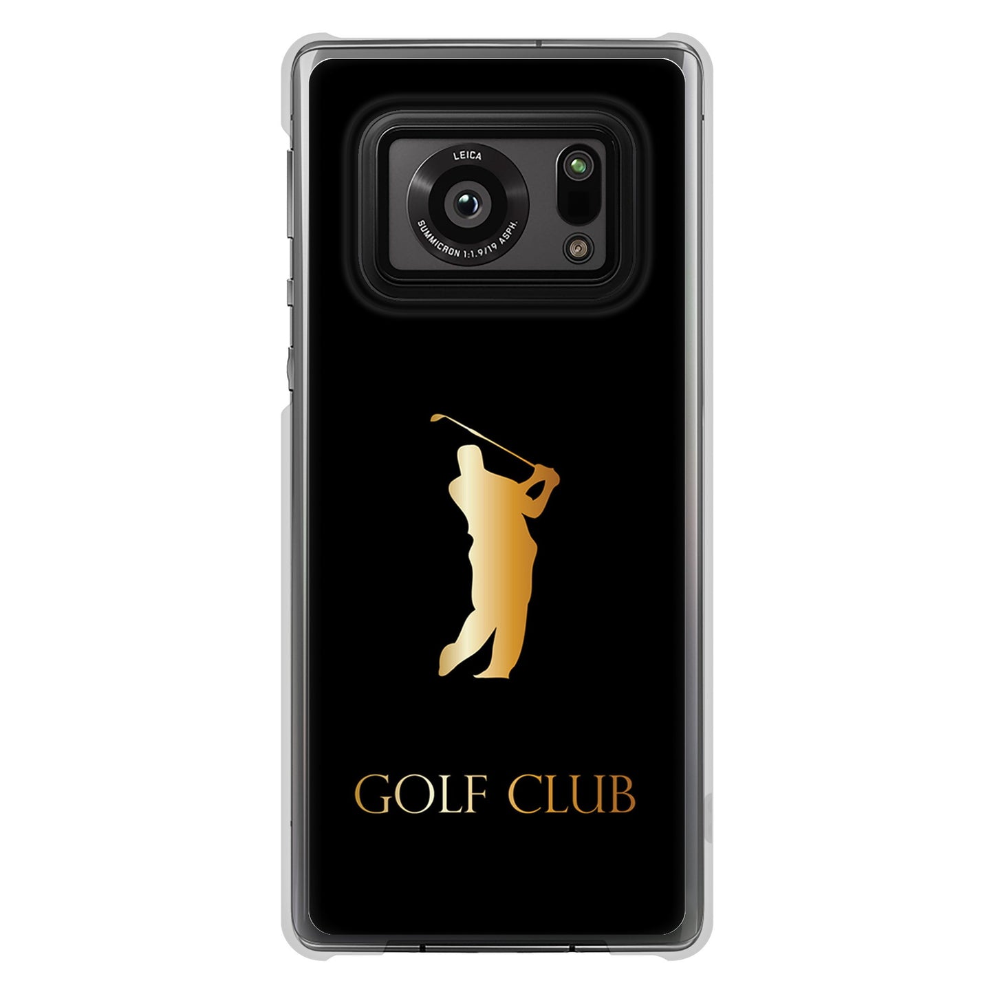 AQUOS R6 SH-51B 高画質仕上げ 背面印刷 ハードケース 【610 GOLFCLUB】