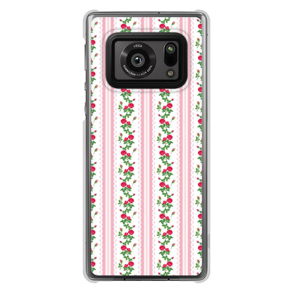 AQUOS R6 SH-51B 高画質仕上げ 背面印刷 ハードケース イングリッシュガーデン