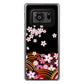 AQUOS R6 SH-51B 高画質仕上げ 背面印刷 ハードケース 【1237 和柄＆筆文字・夜桜の宴】