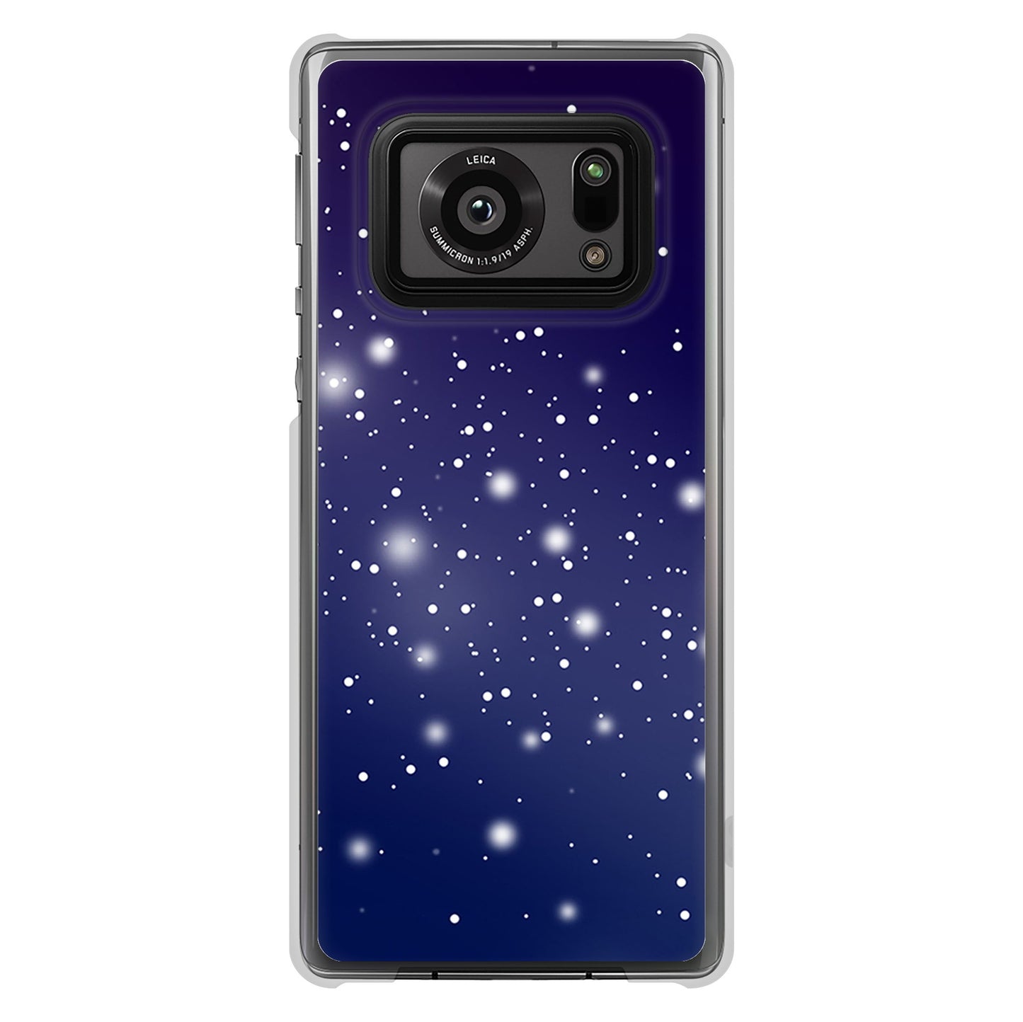 AQUOS R6 SH-51B 高画質仕上げ 背面印刷 ハードケース 【1271 天空の川】