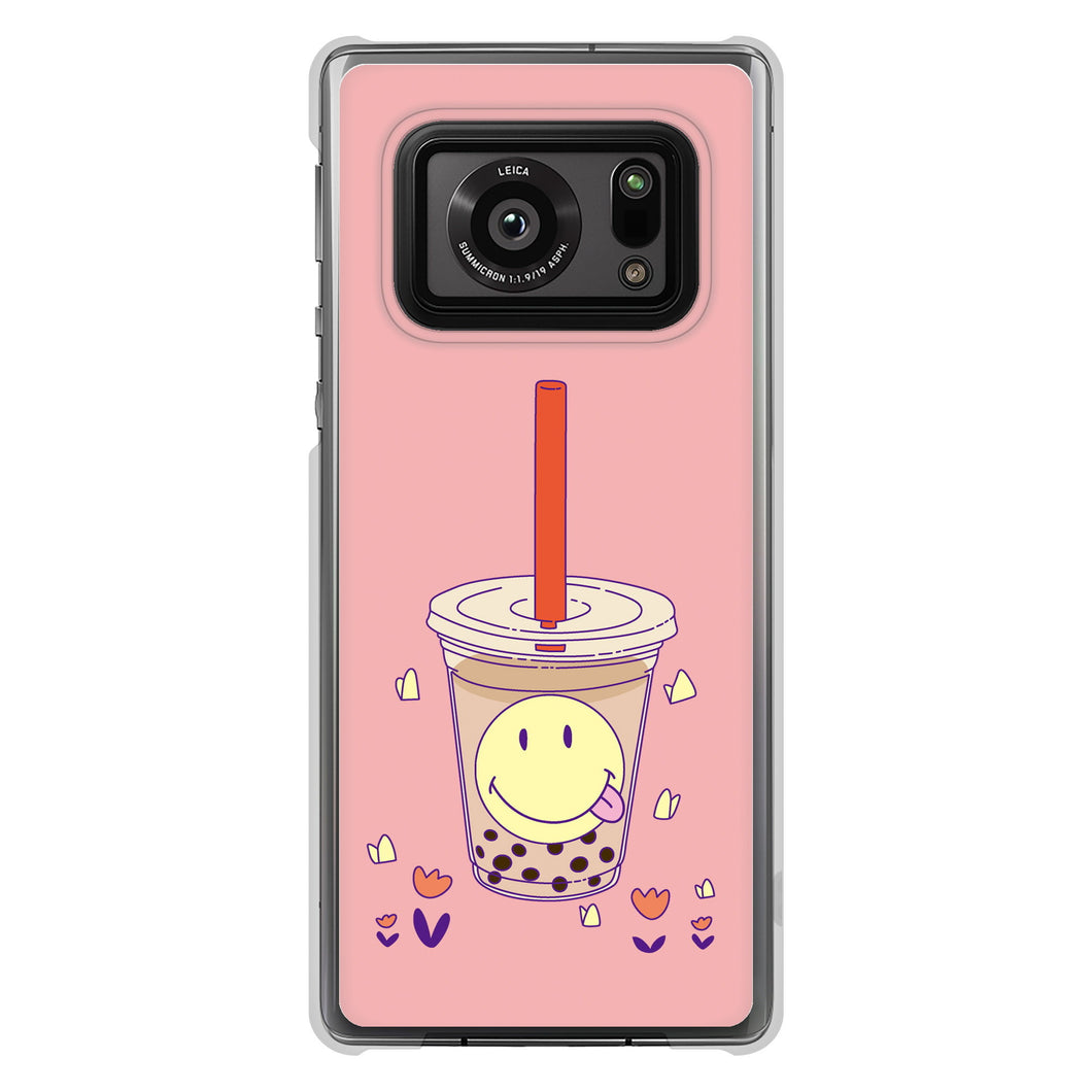 AQUOS R6 SH-51B 高画質仕上げ 背面印刷 ハードケース スイーツイラスト