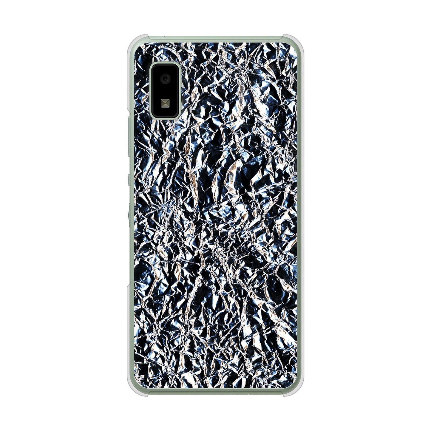 AQUOS wish2 SH-51C docomo 高画質仕上げ 背面印刷 ハードケース 【EK835 スタイリッシュアルミシルバー】