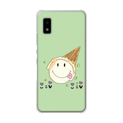 AQUOS wish2 SH-51C docomo 高画質仕上げ 背面印刷 ハードケース スイーツイラスト