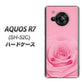 AQUOS R7 SH-52C docomo 高画質仕上げ 背面印刷 ハードケース【401 ピンクのバラ】