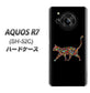 AQUOS R7 SH-52C docomo 高画質仕上げ 背面印刷 ハードケース【406 カラフルキャット】