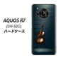 AQUOS R7 SH-52C docomo 高画質仕上げ 背面印刷 ハードケース【441 楽譜】