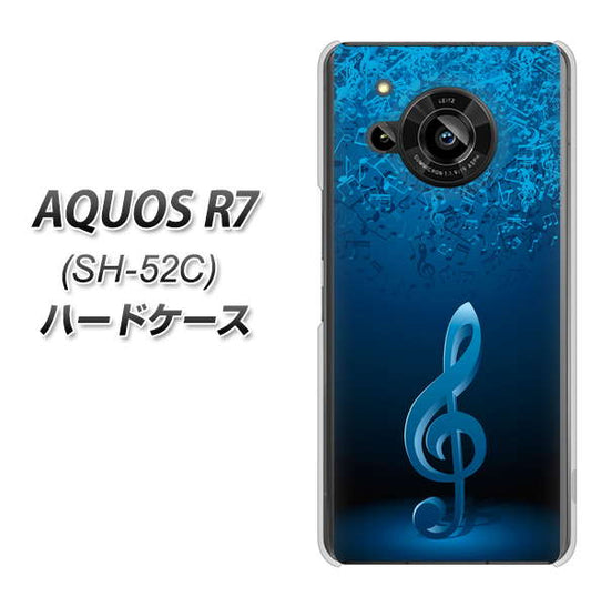 AQUOS R7 SH-52C docomo 高画質仕上げ 背面印刷 ハードケース【588 オーケストラ】