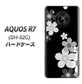 AQUOS R7 SH-52C docomo 高画質仕上げ 背面印刷 ハードケース【1334 桜のフレーム】