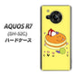 AQUOS R7 SH-52C docomo 高画質仕上げ 背面印刷 ハードケース【MA901 パンケーキ】