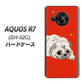 AQUOS R7 SH-52C docomo 高画質仕上げ 背面印刷 ハードケース【YD857 パグ03】