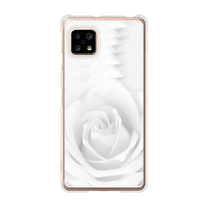 AQUOS sense5G SH-53A docomo 高画質仕上げ 背面印刷 ハードケース バラ