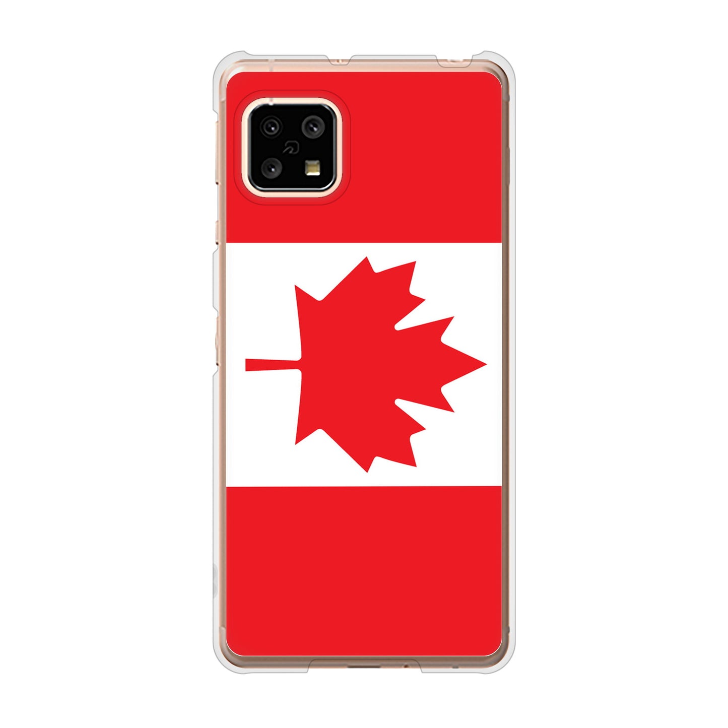 AQUOS sense5G SH-53A docomo 高画質仕上げ 背面印刷 ハードケース 国旗