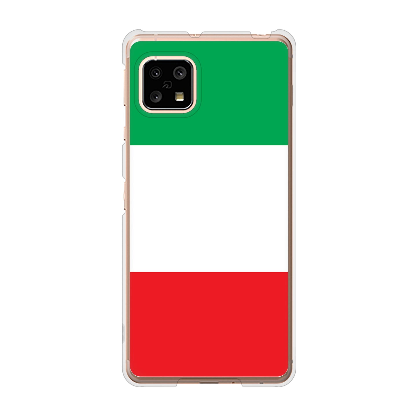 AQUOS sense5G SH-53A docomo 高画質仕上げ 背面印刷 ハードケース 国旗