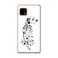AQUOS sense5G SH-53A docomo 高画質仕上げ 背面印刷 ハードケース 【1038 振り向くダルメシアン（WH）】