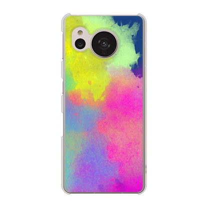 AQUOS sense7 SH-53C docomo 高画質仕上げ 背面印刷 ハードケース パステルアート