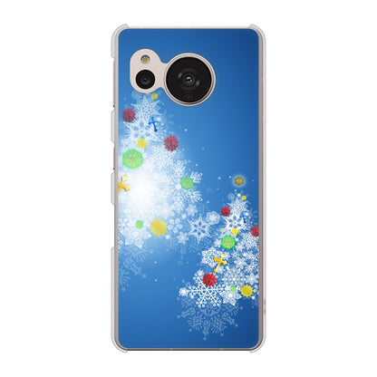 AQUOS sense7 SH-53C docomo 高画質仕上げ 背面印刷 ハードケース クリスマス