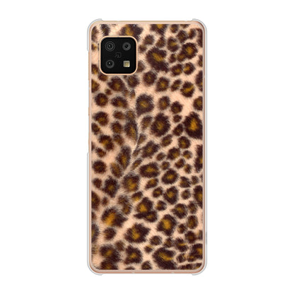 AQUOS sense6 SH-54B docomo 高画質仕上げ 背面印刷 ハードケース アニマル柄