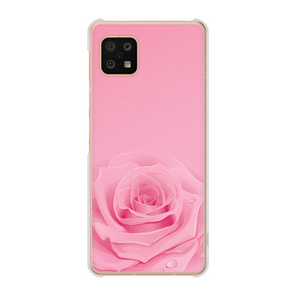 AQUOS sense6 SH-54B docomo 高画質仕上げ 背面印刷 ハードケース バラ