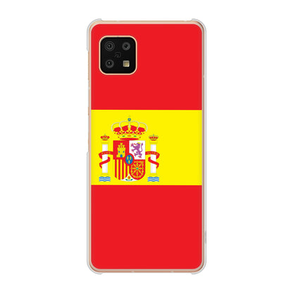 AQUOS sense6 SH-54B docomo 高画質仕上げ 背面印刷 ハードケース 国旗