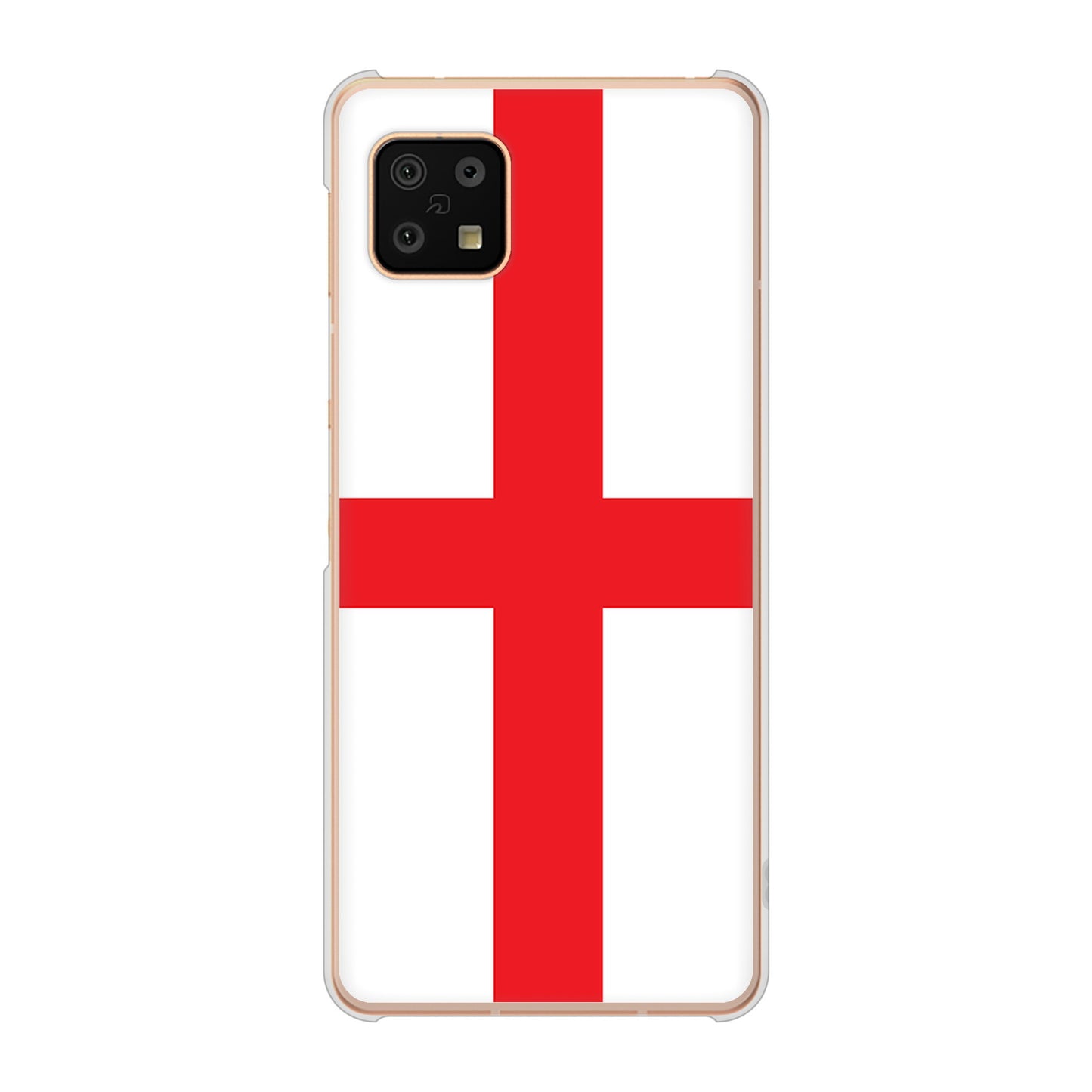 AQUOS sense6 SH-54B docomo 高画質仕上げ 背面印刷 ハードケース 国旗