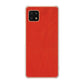 AQUOS sense6 SH-54B docomo 高画質仕上げ 背面印刷 ハードケース 【EK852 レザー風レッド】