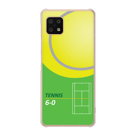 AQUOS sense6 SH-54B docomo 高画質仕上げ 背面印刷 ハードケース 【IB920 TENNIS】