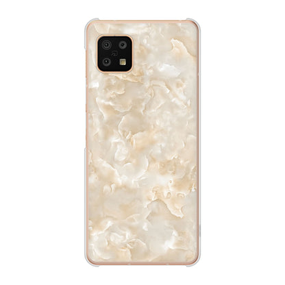 AQUOS sense6 SH-54B docomo 高画質仕上げ 背面印刷 ハードケース 大理石BK