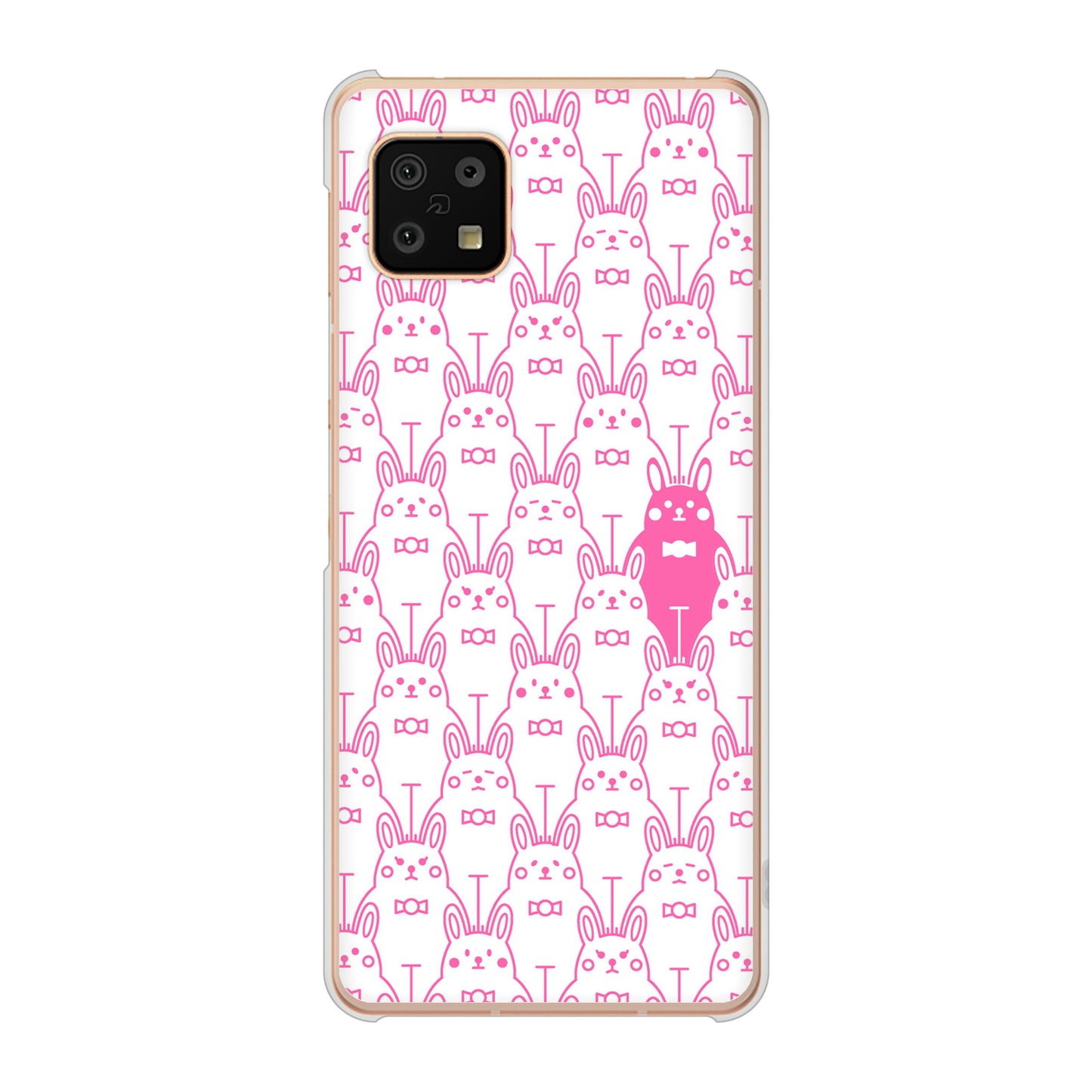 AQUOS sense6 SH-54B docomo 高画質仕上げ 背面印刷 ハードケース パターンアニマル