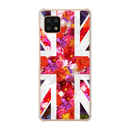 AQUOS sense6 SH-54B docomo 高画質仕上げ 背面印刷 ハードケース ユニオンジャック