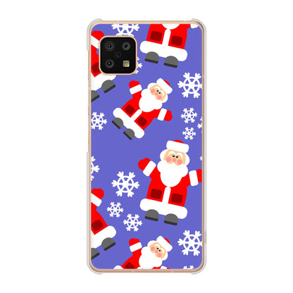 AQUOS sense6 SH-54B docomo 高画質仕上げ 背面印刷 ハードケース クリスマス