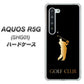 au アクオス R5G SHG01 高画質仕上げ 背面印刷 ハードケース【610 GOLFCLUB】