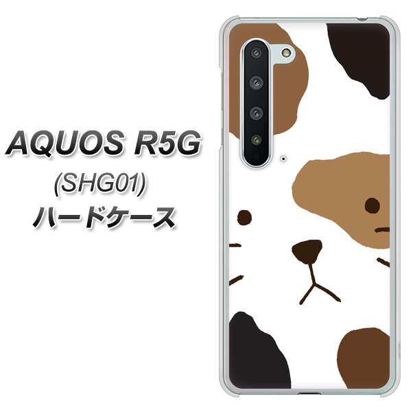 au アクオス R5G SHG01 高画質仕上げ 背面印刷 ハードケース【IA801 みけ】