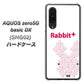 au アクオスゼロ5G basic DX SHG02 高画質仕上げ 背面印刷 ハードケース【IA802  Rabbit＋】