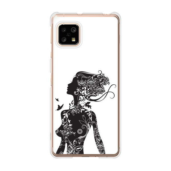 AQUOS sense5G SHG03 au 高画質仕上げ 背面印刷 ハードケース 【384 ボディアート】