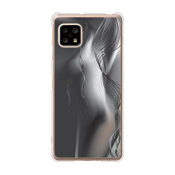 AQUOS sense5G SHG03 au 高画質仕上げ 背面印刷 ハードケース 【566 ボディウォール】