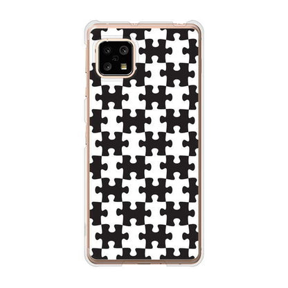 AQUOS sense5G SHG03 au 高画質仕上げ 背面印刷 ハードケース ジグソーパズル