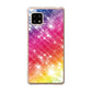 AQUOS sense5G SHG03 au 高画質仕上げ 背面印刷 ハードケース 【VA872 レインボーフレーム】