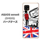 AQUOS sense6 SHG05 au 高画質仕上げ 背面印刷 ハードケース【574 ＬＯＮＤＯＮ】
