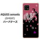 AQUOS sense6s SHG07 au/UQ mobile 高画質仕上げ 背面印刷 ハードケース【YC900 和竜01】